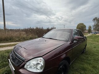 2011 Lada (ВАЗ) Priora I, пурпурный, 265000 рублей, вид 2