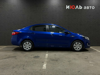 2011 Kia Rio 4-speed III, синий, 830000 рублей, вид 4
