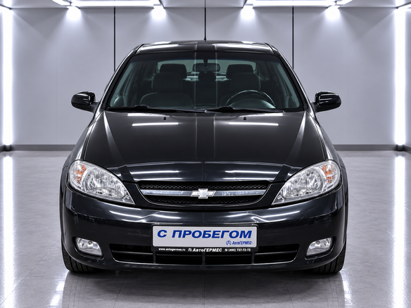 2008 Chevrolet Lacetti I, чёрный, 585000 рублей - вид 1