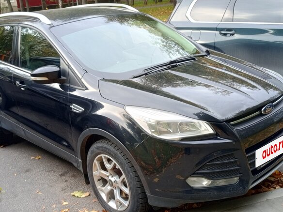 2013 Ford Kuga II, чёрный, 1050000 рублей - вид 1