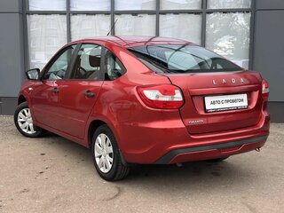 2019 Lada (ВАЗ) Granta I Рестайлинг, красный, 555000 рублей, вид 5