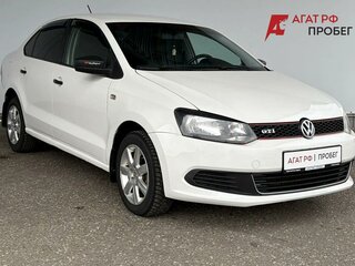 2013 Volkswagen Polo V, белый, 610000 рублей, вид 3