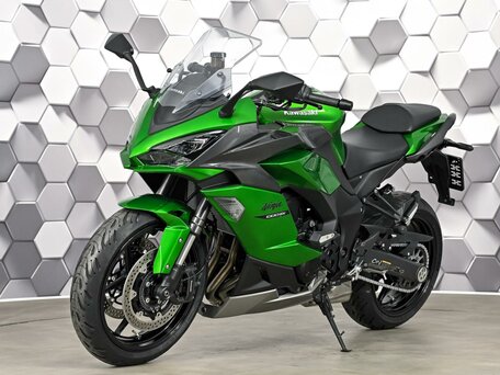 2020 Kawasaki Ninja 1000 SX, зелёный, 1049000 рублей, вид 2