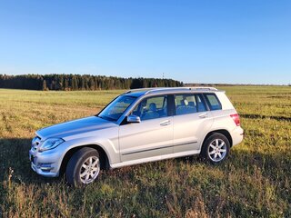2013 Mercedes-Benz GLK-Класс 300 I (X204) Рестайлинг, серебристый, 1750000 рублей, вид 3