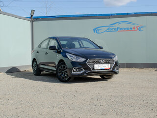 2019 Hyundai Solaris II, чёрный, 1067000 рублей, вид 3