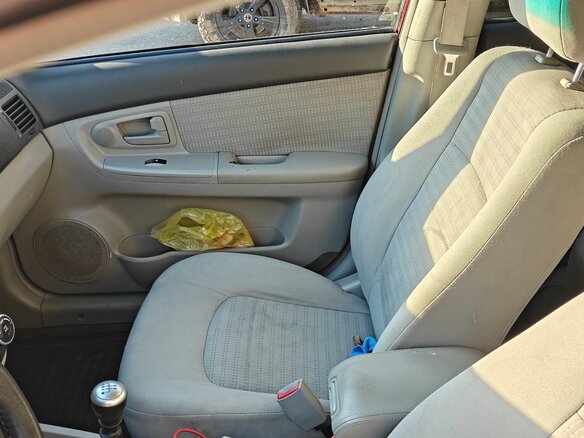 2007 Kia Cerato I Рестайлинг, красный, 220000 рублей - вид 16