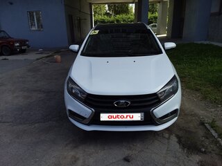 2018 Lada (ВАЗ) Vesta SW I, белый, 800000 рублей, вид 1