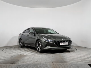 2021 Hyundai Elantra VII (CN7), серый, 1870000 рублей, вид 3