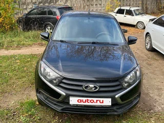 2022 Lada (ВАЗ) Granta I Рестайлинг, чёрный, 490000 рублей, вид 1