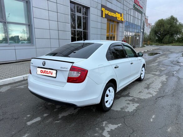2015 Skoda Rapid I, белый - вид 5