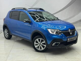 2019 Renault Sandero Stepway II Рестайлинг, синий, 1329000 рублей, вид 3
