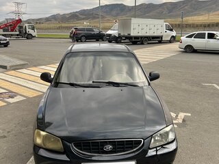 2008 Hyundai Accent ТагАЗ II, чёрный, 280000 рублей, вид 2