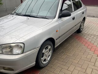 2008 Hyundai Accent ТагАЗ II, серебристый, 450000 рублей, вид 1
