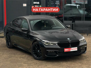 2018 BMW 7 серии 730d xDrive VI (G11/G12), чёрный, 3800000 рублей, вид 1