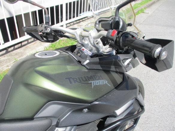 2014 Triumph Tiger 800, зелёный - вид 7