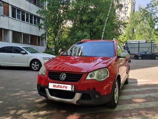 2008 Volkswagen Polo Cross IV Рестайлинг, красный, 400000 рублей, вид 3