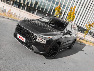 2022 Hyundai Santa Fe IV Рестайлинг, серый, 3790000 рублей, вид 1