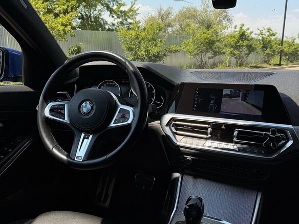 2020 BMW 3 серии 320d xDrive VII (G2x), синий, 4100000 рублей - вид 9