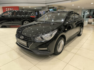 2017 Hyundai Solaris II, чёрный, 1380000 рублей, вид 1