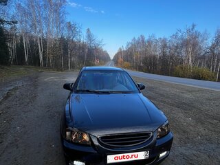 2009 Hyundai Accent ТагАЗ II, чёрный, 399999 рублей, вид 1