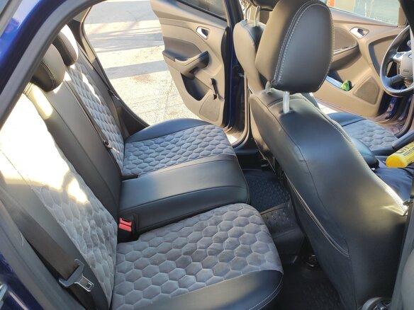 2014 Ford Focus III, синий, 1200000 рублей - вид 6