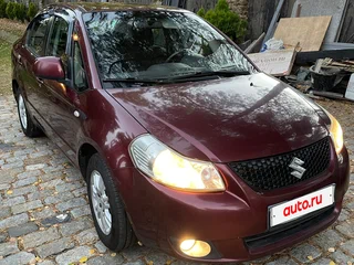 2008 Suzuki SX4 I (Classic), красный, 540000 рублей, вид 1