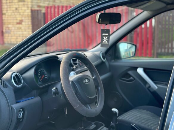 2016 Lada (ВАЗ) Granta I, серебристый, 255500 рублей - вид 14
