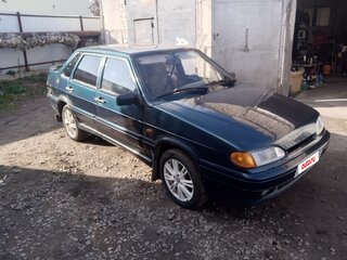 2007 Lada (ВАЗ) 2115, зелёный, 130000 рублей, вид 2