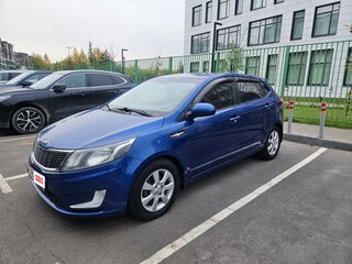 2013 Kia Rio 4-speed III, синий, 940000 рублей, вид 1
