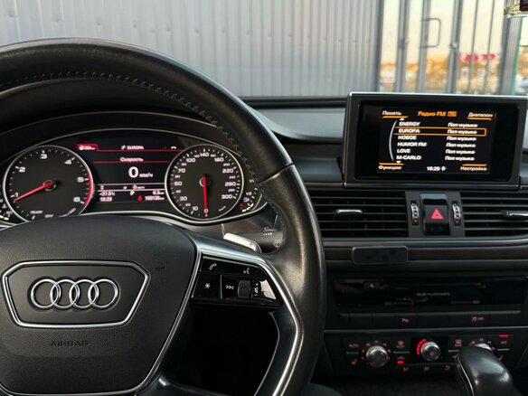 2018 Audi A6 IV (C7) Рестайлинг, чёрный, 2550000 рублей - вид 26