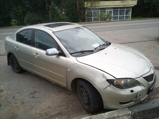 2005 Mazda 3 I (BK), белый, 130000 рублей, вид 2