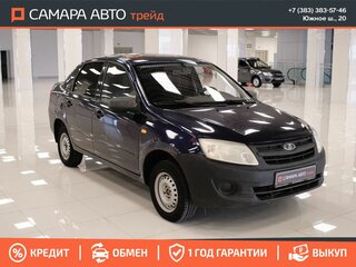 2015 Lada (ВАЗ) Granta I, синий, 319000 рублей, вид 3