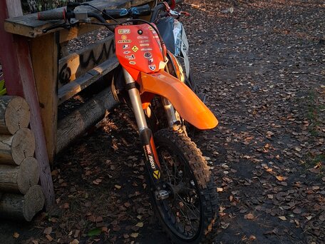 2017 YCF Bigy 125MX, оранжевый, 75000 рублей, вид 1