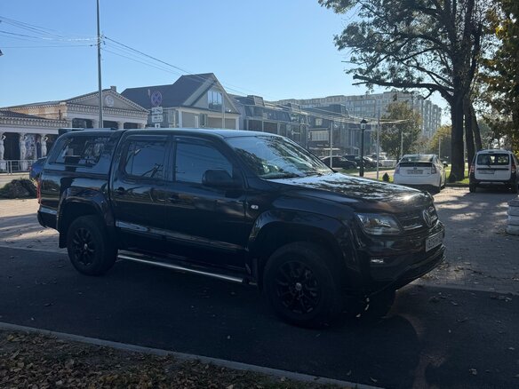 2016 Volkswagen Amarok I Рестайлинг, чёрный, 2350000 рублей - вид 6