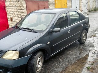 2007 Renault Logan I, чёрный, 150000 рублей, вид 1