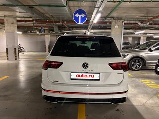 2021 Volkswagen Tiguan Allspace II Рестайлинг, белый, 4269000 рублей, вид 2