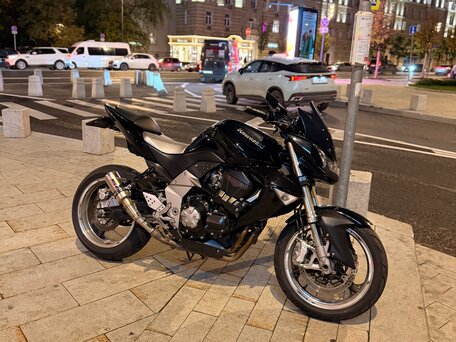 2007 Kawasaki Z 1000, чёрный, 495000 рублей, вид 1