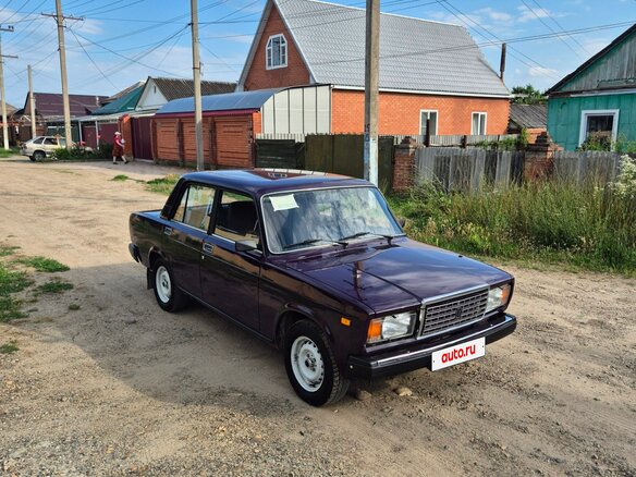 2001 Lada (ВАЗ) 2107, фиолетовый, 280000 рублей