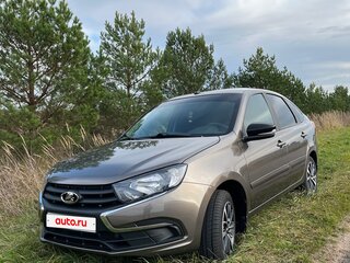2019 Lada (ВАЗ) Granta I Рестайлинг, коричневый, 870000 рублей, вид 1