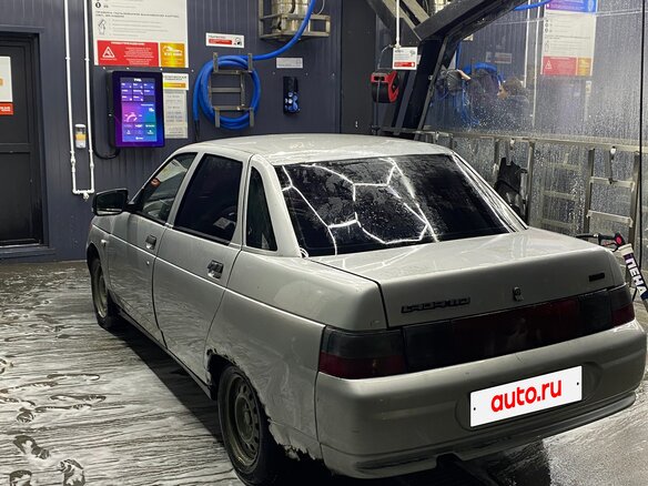 2002 Lada (ВАЗ) 2110, серебристый, 65000 рублей - вид 5