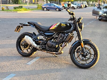 2025 Royal Enfield Guerrilla 450, чёрный, 455000 рублей, вид 2