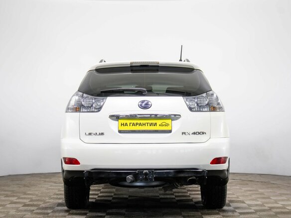 2008 Lexus RX 400h II Рестайлинг, белый, 1849000 рублей - вид 4