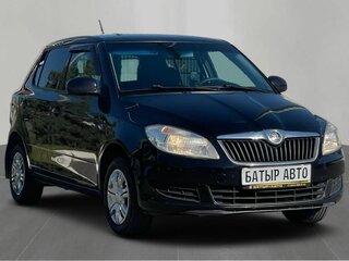2013 Skoda Fabia II Рестайлинг, чёрный, 595000 рублей, вид 3