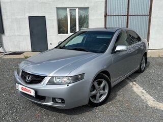2004 Honda Accord VII, серебристый, 679000 рублей, вид 1