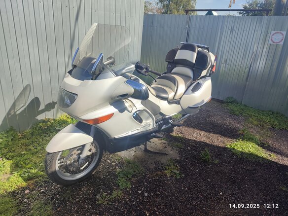 2002 BMW K 1200 LT, серебристый, 400000 рублей - вид 9