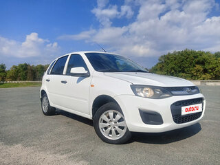 2014 Lada (ВАЗ) Kalina Cross II, белый, 369000 рублей, вид 2