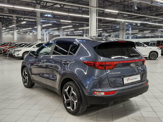 2017 Kia Sportage IV, синий, 1669000 рублей, вид 4
