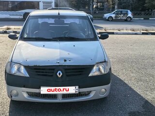 2007 Renault Logan I, серый, 169000 рублей, вид 1