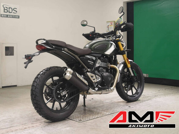 2025 Triumph Scrambler, зелёный, 670000 рублей - вид 3