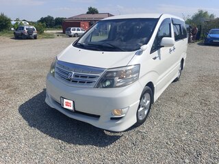 2006 Toyota Alphard I Рестайлинг, белый, 1499000 рублей, вид 1